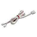 Câble de connexion  LED TWIN-STICK 2 / LED PIPE avec prise de courant, blanche
