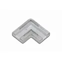 Connecteur d'angle CORNER CLIP 90° - FOR 10MM LED STRIPS, transparent