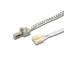 Câble d'alimentation PS MINI TRACK 24V avec prise de courant, aluminium