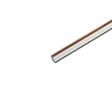 Rail d'alimentation TRACK 24V DC court, aluminium mat