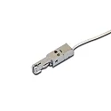 Alimentation finale LED TRACK 24V, aluminium anodisé
