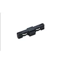 Connecteur longitudinal 24V LED TRACK, noir 