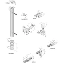 Connecteur longitudinal 24V LED TRACK, noir 