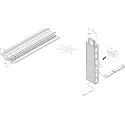 Rail d'alimentation SPS MINI, noir mat
