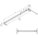 Hera Eclairage sous meuble IP20, aluminium, opale 2