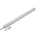 Eclairage sous meuble LED ADD-ON MINI avec prise de courant, dimmable IP20, aluminium, opale gradable 4