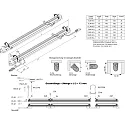 Hera Planchette lumineuse SLIMLITE CS LED HO+ rotatif IP20, blanche  5,8W 570lm 3000K CRI 90-100 33.5cm