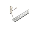 Lumière encastrée LED IN-STICK HR plat, version pour montage encastré, asymétrique, avec réflecteur IP20, aluminium