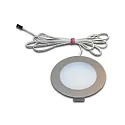 Lumière de surface DYNAMIC FR 78-LED rond, Tunable White IP20, chrome, opale gradable