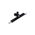 Halogène sur rail LED 2-LINK SPOT à 1 flamme, pivotant IP20, mat, satiné, noir  gradable