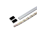 LED area lightbar LED 2-Link FLOOD, 30cm, for LED 2-Link profiles, CRi>95, 4.8W 3000K 280lm 120°, black