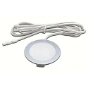 Lumière de surface HVCLS FR 78-LED rond IP20, chrome, opale gradable