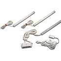 Applique et plafonnier LED ADD-ON MINI lot de 3, dimmable IP20, aluminium, opale gradable