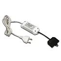 Transformer LED 350/9W connection cable 200cm, with Europlug, 9-fold distributor + 8 short circuit  plug
