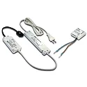 Transformer LED 350/15W radio with 3-fold, distributor incl. UP radio push-button module and controller