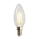 HEITRONIC Ampoule à filament forme bougie C35 E14 400lm 2700K 320° CRI 80 