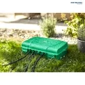 HEITRONIC Boîte de distribution OUTDOOR 5 fois, vert