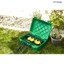 HEITRONIC Boîte de distribution OUTDOOR 5 fois, vert