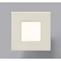 HEITRONIC Luminaire d'encastrement mural  NIZZA petit, angulaire IP20, blanche 