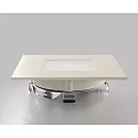 HEITRONIC Luminaire d'encastrement mural  NIZZA petit, angulaire IP20, blanche 