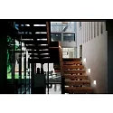 HEITRONIC Luminaire d'encastrement mural  NIZZA petit, angulaire IP20, blanche 