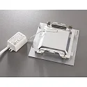 HEITRONIC Heitronic LED Panel, 2700K, warm white, 24 LED, 3,5W, silver
