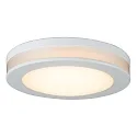 Downlight AURORA version pour montage encastré, conducteur inclus, rayonnement latéral IP20, blanche 