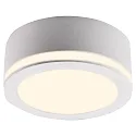 LED Downlight AURORA with side light ring, IP44, Ø 9,5cm, 10W 3000K 830lm, white