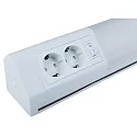 HEITRONIC Cabinet luminaire BONN, LED, warm white, with 2 sockets, 20W
