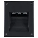 Luminaire d'encastrement mural  DORA Bas IP65, graphite 