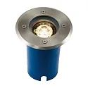 Heitronic High voltage Floor recessed spot POTSDAM, round