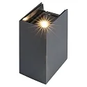 Heitronic LED Wall luminaire TILO, warm white