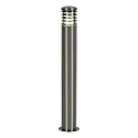Luminaire en forme de borne CALYPSO cylindrique E27 IP44 acier inoxydable, mat gradable