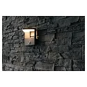 Luminaire mural d'extérieur BONITA avec capteur IP54, anthrazit 
