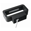 HEITRONIC LED Wall luminaire JUNO Outdoor luminaire, 6W, 120°, 3000K, 280lm, IP54, anthracite