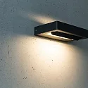 HEITRONIC LED Outdoor luminaire CORDOBA Wall spot, 12W, 90°, 3000K, 600lm, IP54, anthracite
