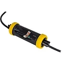 HEITRONIC Manchon de raccordement étanche jaune, noir 