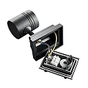 HEITRONIC Luminaire mural d'extérieur BORNEO à 1 flamme, réglable GU10 IP65, anthrazit gradable