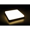 HEITRONIC Applique et plafonnier PRONTO angulaire IP54, blanche 