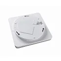 HEITRONIC Applique et plafonnier PRONTO angulaire IP54, blanche 