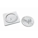 HEITRONIC Applique et plafonnier PRONTO angulaire IP54, blanche 