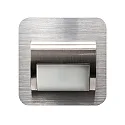 LED Recessed luminaire VALENCE with sensor, 2W, 3000K, 25lm, IP20, aluminum