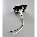 HEITRONIC Downlight DL7801 angulaire, pivotant GU5.3 und GU10 IP20, noir  gradable