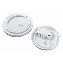 HEITRONIC Applique et plafonnier PRONTO grand, rond IP54, blanche 