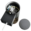HEITRONIC Luminaire mural d’extérieur SANTORIN E27 IP54, anthrazit gradable
