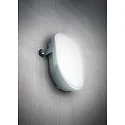 HEITRONIC Applique et plafonnier BODRUM IP54, gris 