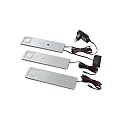 Eclairage sous meuble IMOLA lot de 3 IP20, argent  6,3W 360lm 3000K CRI 80 18.9cm