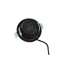 HEITRONIC Plafonnier extérieur DL8002 CCT Switch, pivotant à la cardan IP65, blanche gradable