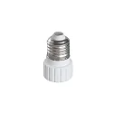 HEITRONIC Adaptateur CERAMICS E27 ON GU10 1 voie, blanche