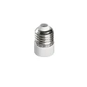 HEITRONIC Adaptateur CERAMICS E27 ON E14 1 voie, blanche